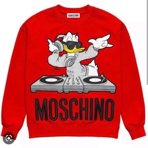 H&M x Moschino Donald Duck sweatshirt